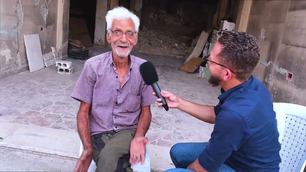 أبو جاسم زارع ورد وسط الدمار بمخيم اليرموك #اكسبلور #مخيم_اليرموك #دمار #معاناة #فلسطين #غزة