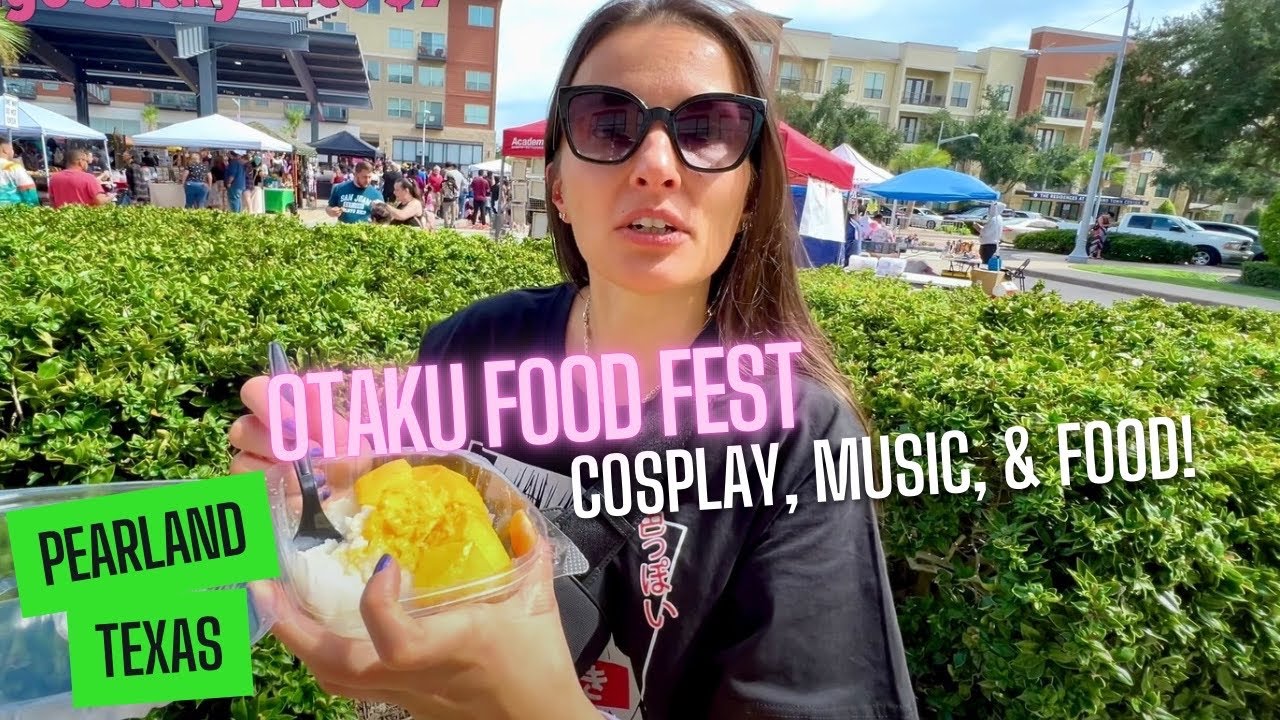 Food And Entertainment Otaku Food Festival Houston, TX 2023 YouTube