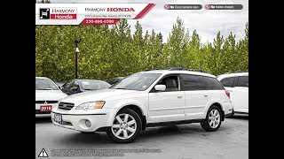2007 Subaru Outback Limited - 19792B - Harmony Honda - Kelowna, BC