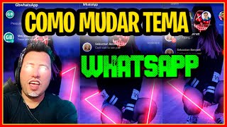 COMO INSTALAR TEMAS NO WHATSAPP GB TODAS AS VERSÕES! screenshot 1