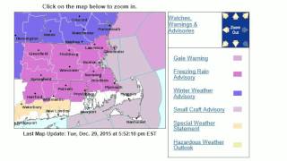Freezing Rain Advisory Worcester MA (NO EAS)
