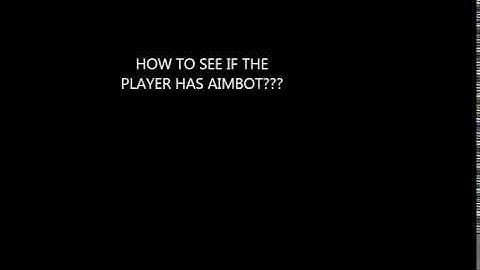 UIF : do BIA use aimbot???