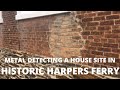 Peeling back the layers of history at a house site in historic Harpers Ferry