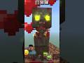 How to tame a zombie in Minecraft PE 😯 #shorts