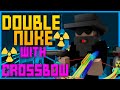 INSANE 57-2 Crossbow DOUBLE NUKE (Krunker.io)