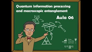 Quantum information processing and macroscopic entanglement - Aula 6