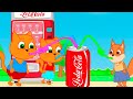 Cats Family en Français - Le Plus Gros Coca Cola Animé 2021 en Français