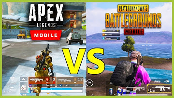 APEX LEGENDS MOBILE vs PUBG MOBILE | Graphics & Gameplay Comparison