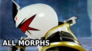 All Morphs White Rangers「Trent」- Power Ranger Dino Thunder