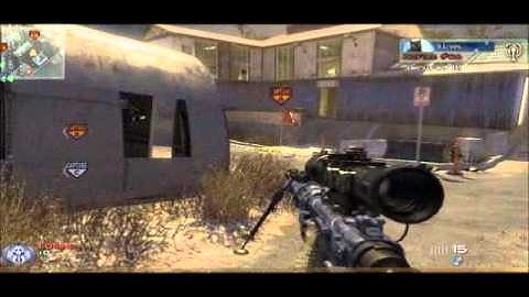 sick no-scope in scrapyard MW2!