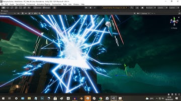 Unity - Chidori com Particle System