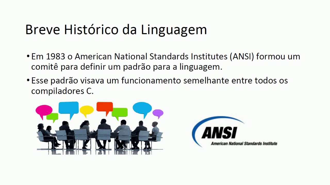 Curso de Linguagem C - Aula 01 - Apresentação da Linguagem C - YouTube