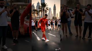 Dubai Stopped To Watch Number 7 🏎️⚽🔥