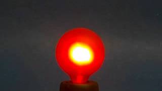 15G16-1/2E12/AMBER/130V AMBER DEEP COLOR GLOBE E12 BASE