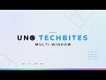 Multiwindow  uno tech bites