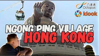 HONG KONG VLOG 2024 | NGONG PING VILLAGE | HKIA STEP BY STEP GUIDE | LUGGAGE STORAGE