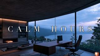 Deep Work Music | Calm Dusk Bay Window, Tokyo β 2 Hour Focus Flow