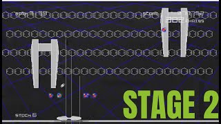 Space Invaders Infinity Gene: All Level 2 Stages [2-1 to 2-6]