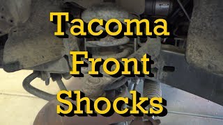 Toyota Tacoma Front Shock Replacement 2002 Standard Cab 4x2 (2001-2004 Similar)