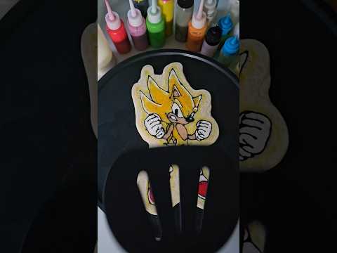 Super Sonic Pancake Art Challenge Sonic Supersonic Sonic3 Supersonics