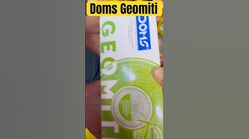 Doms Geomiti with extendable scale green colour priced at ₹100#geometrybox #doms #ishq #arijitsingh