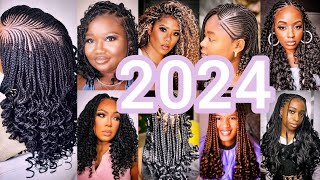 2024 Protective Hairstyles Braids With Curls For Black Women | Braids Hairstyles With Curls screenshot 2