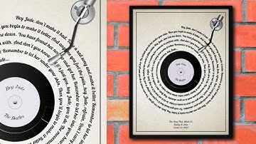 Turn Your Favorite Lyrics into Stunning Posters 🎵 (in Photopea)