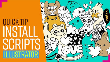 How to install Illustrator Scripts Quickly!