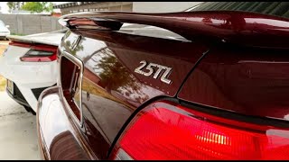 Garnet Red 2.5TL Episode 5: Spoiler Install, Clay/Wax, Wheel Well Cleanup