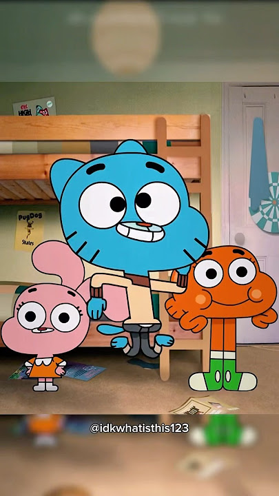EVERYBODY DO THE FLOP‼️🔥 || @idkwhatisthis1233 || #gumball #shorts