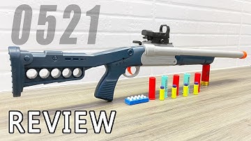 JH Spreno 0521 Break Action Shell Ejecting Nerf Blaster