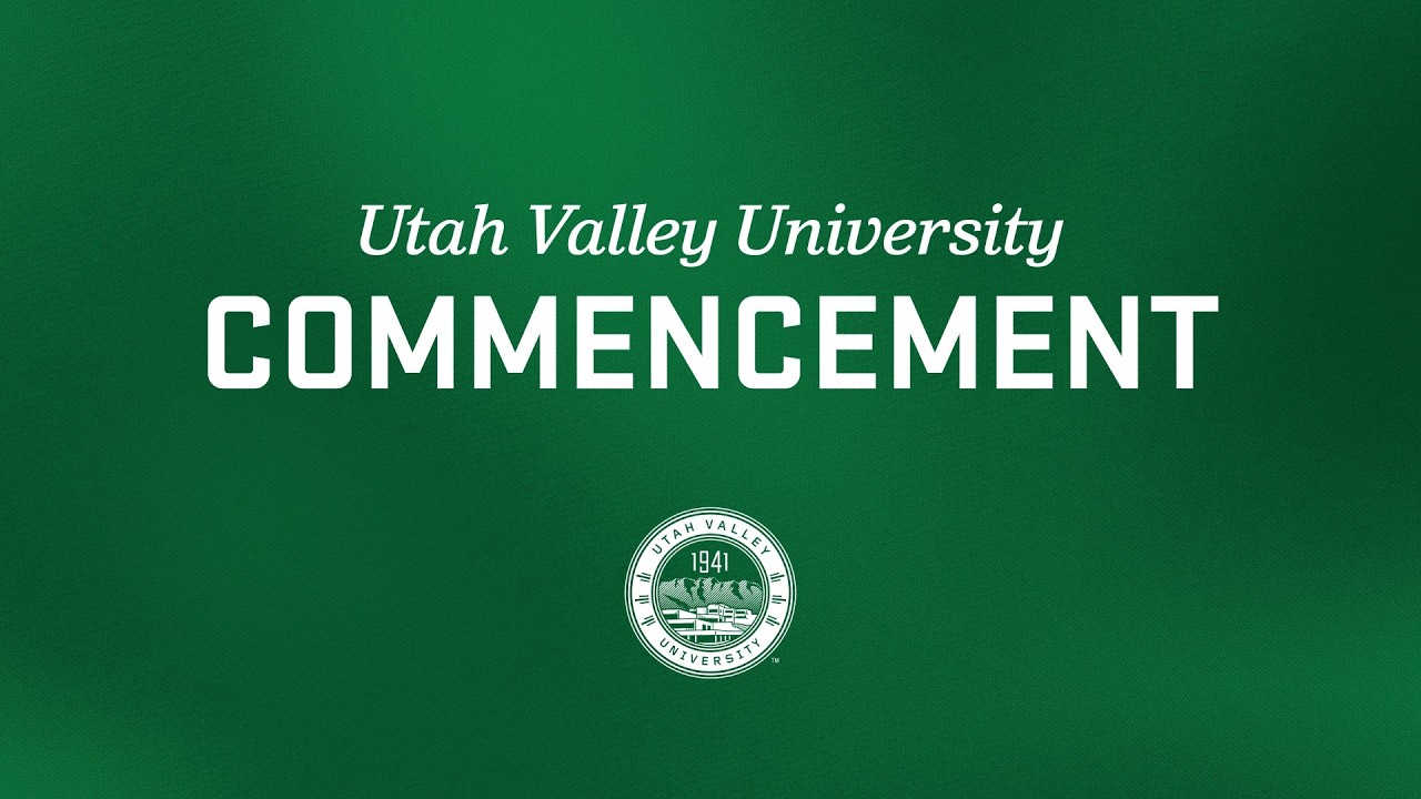 UVU 2026 Commencement Ceremony - YouTube