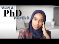 Was My PhD Worth It? Reflecting 5 Years After Graduation