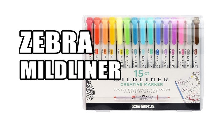 Mildliner Double Ended Creative Marker Bundle, 30-count