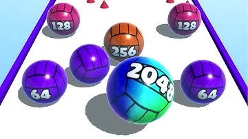Ball Merge 2048 - All Levels Ball Gameplay Android, iOS  ( Level 198 - 206 )