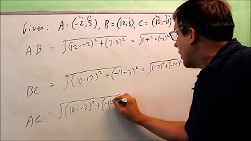 Triangles and the Distance Formula