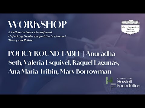 2024 Levy Gender Workshop | Policy Round Table