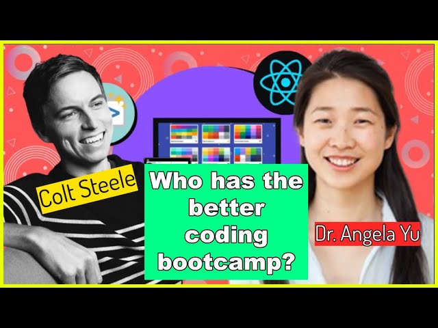 Colt Steele vs. Angela Yu (Complete Web Development Bootcamp) || Which coding bootcamp is better? class=