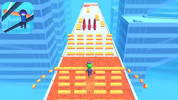 MAX LEVEL in Roof Rails 🥷🏻🔥 BIG UPDATE!! All Levels - iOS, Android Gameplay (Levels 3 - 8)