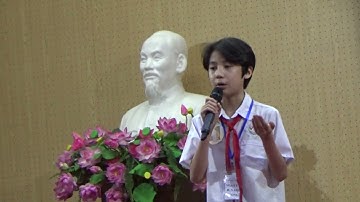 Hùng biện tiếng Anh TP Hải Dương - Nguyễn Đặng Nam Phong   Lớp 6I   THCS Võ Thị Sáu