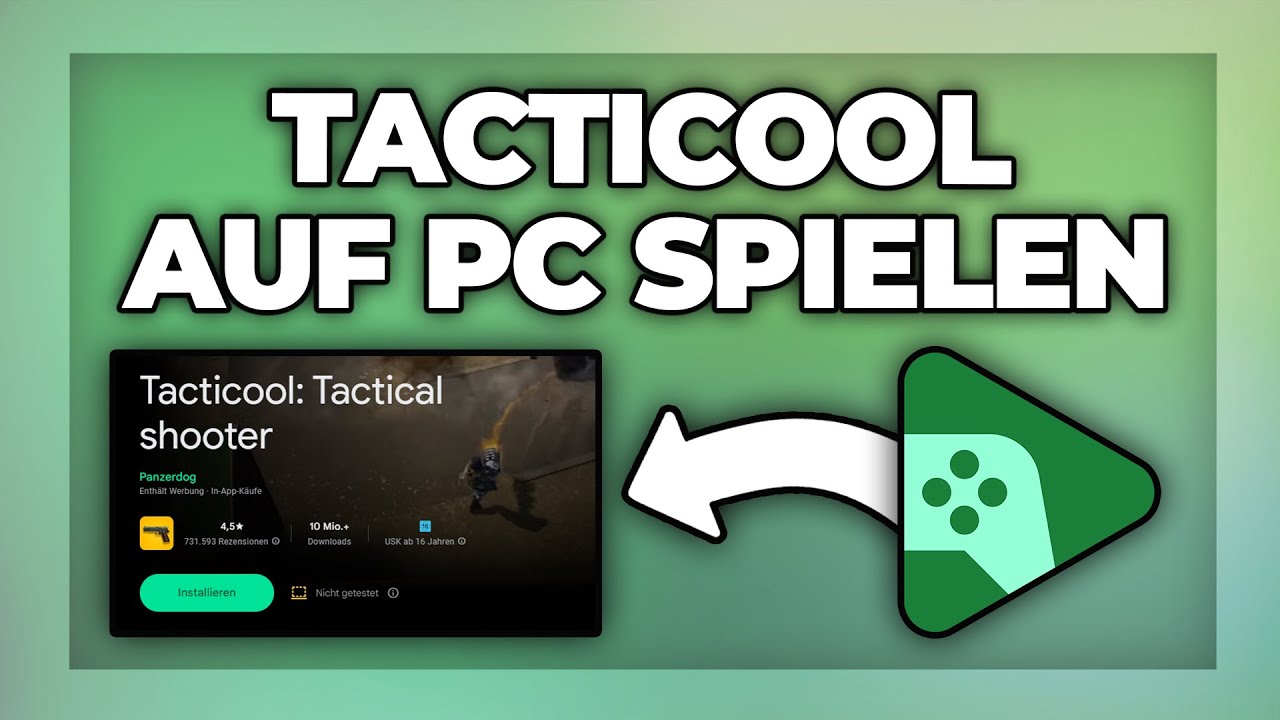 Tacticool auf dem PC spielen - Anleitung