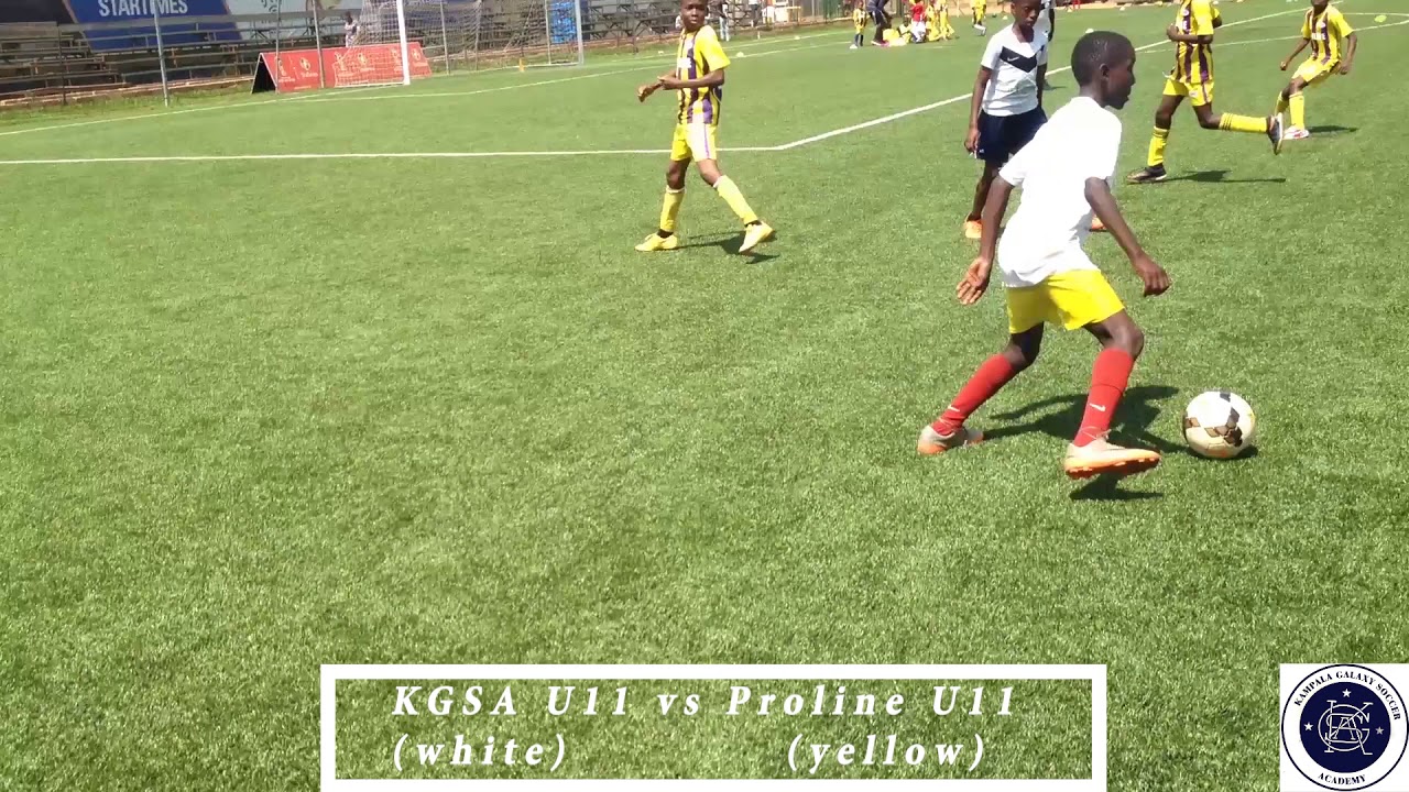 Kampala Galaxy U12 v Proline U12 - YouTube