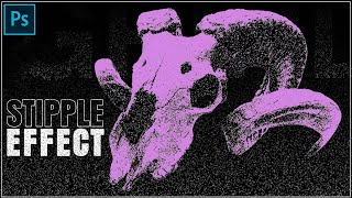 Create a Stipple Effect in Photoshop