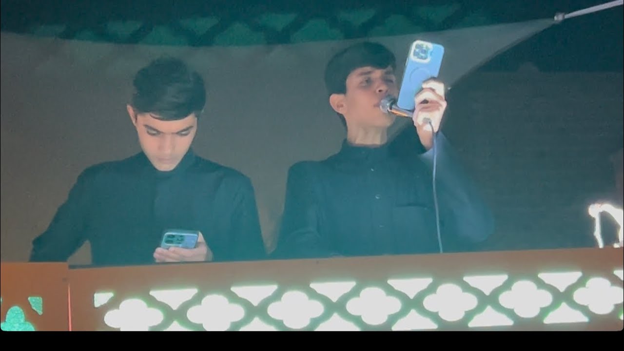 ليلة الحزن والوحشه || موكب أميرة الشام ع|| ملا محمد رضا وملا حسين شهيد|| مسيرة الشموع أهالي قلعه سكر