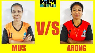 Mus vs Arong volleyball tournament WLM 2024 season 2