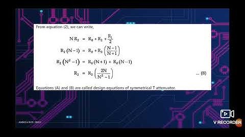 Network Analysis (UNIT-4/Attenuators and Equaliser/Part-1)