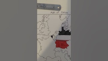 Map of Europe 1914 - Belgium🇧🇪 #geography #country #flag #drawing #europe #belgium #ww1