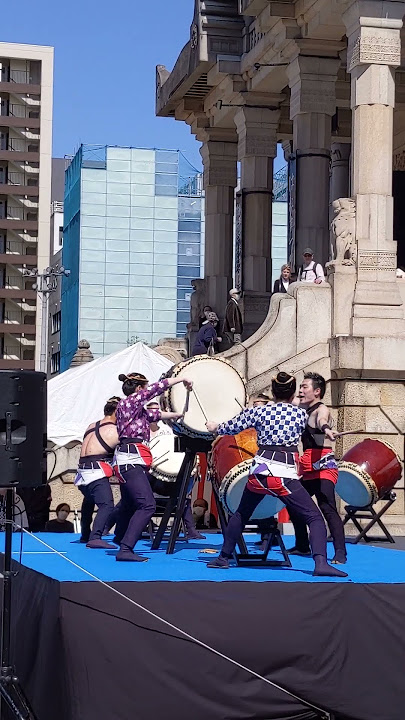 卍　１２-12　#Presto #MIKOSHI #SHRINE by #OOEDO #SUKEROKU #DAIKO #Flower Fes Tsukiji Honganji Temple
