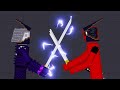 Lightning Samurai VS Ninja in People Playground 1.9.5