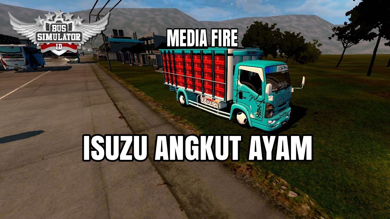 MOD TRUK  ISUZU TERBARU ISUZU ANGKUT  AYAM  YouTube